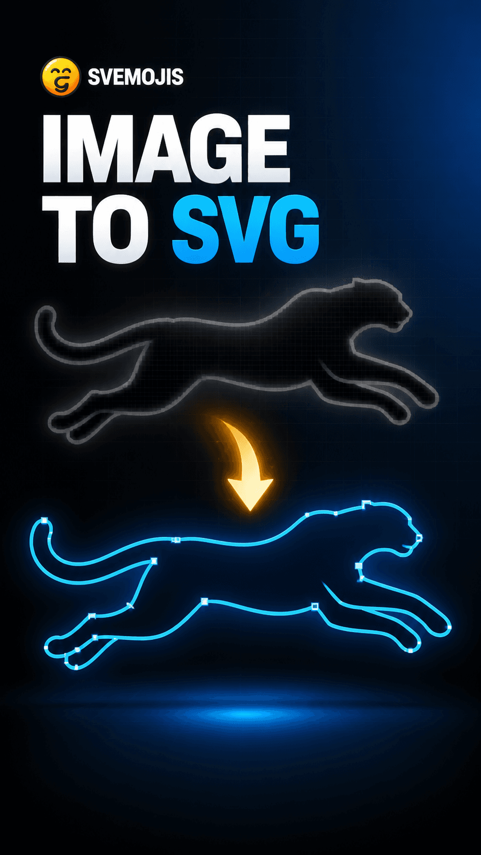 Silhouette image to SVG TikTok tutorial cover