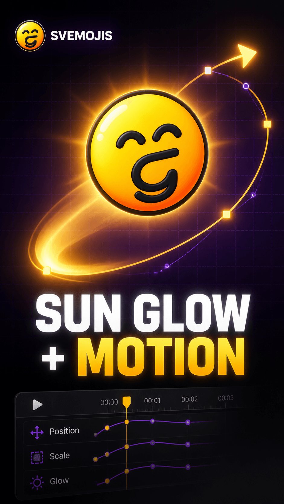 Sun glow and recorded motion TikTok tutorial cover